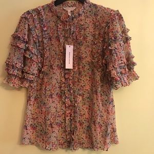 Rebecca Taylor Button Down blouse